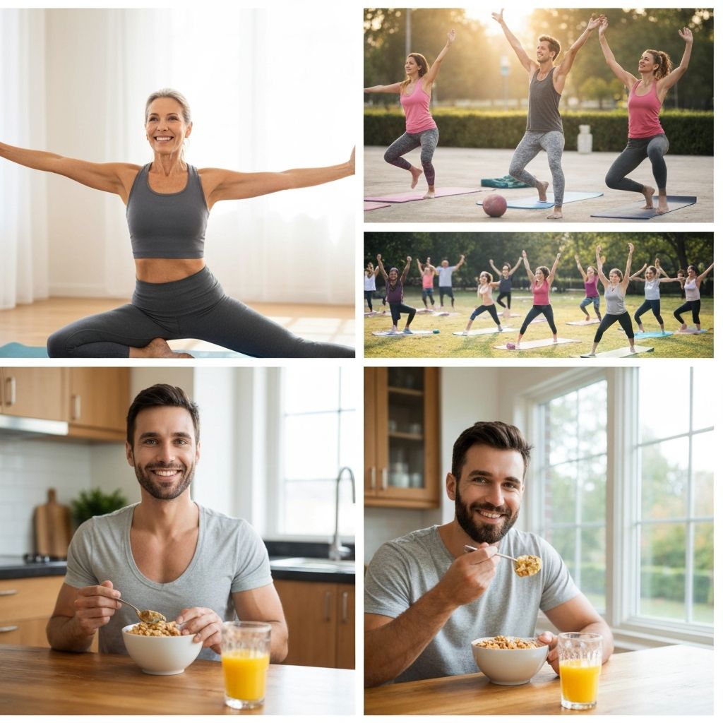 Tägliche Wellness-Routine und Selbstpflege